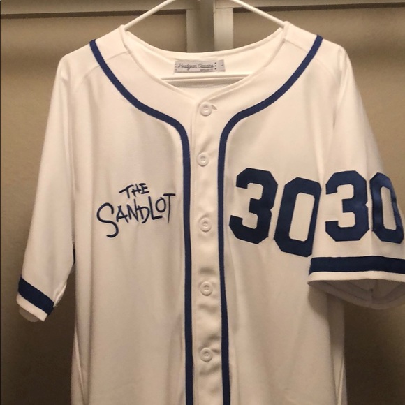 the sandlot baseball jersey